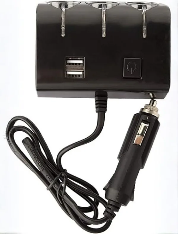 مشترك ولاعة العربية 3 مخرج + 2 USB