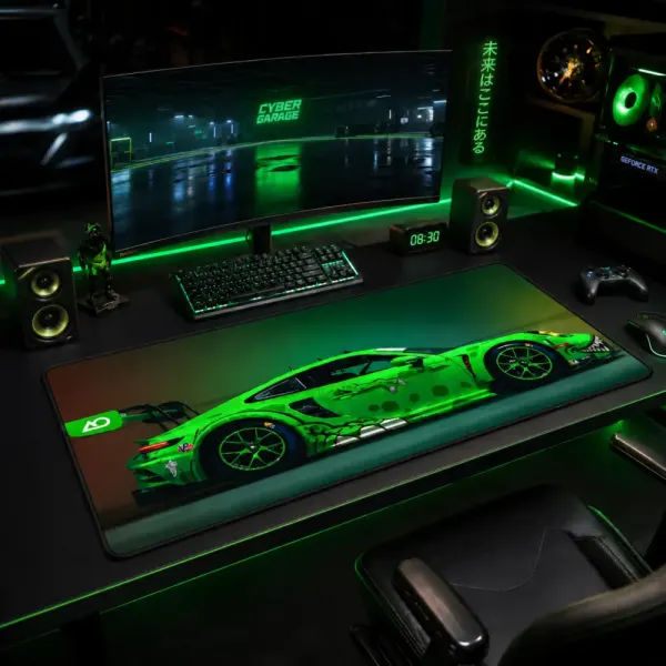 بادة مكتب - بورش GT3 R أخضر